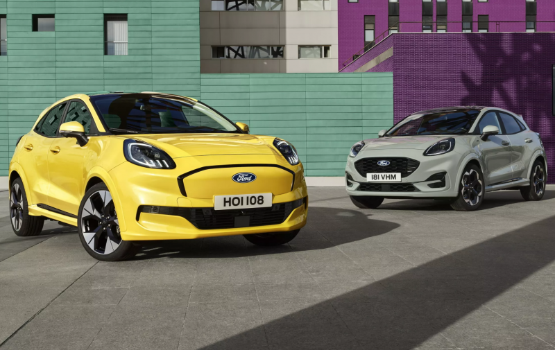 Кроссовер Ford Puma превратился в электрокар
