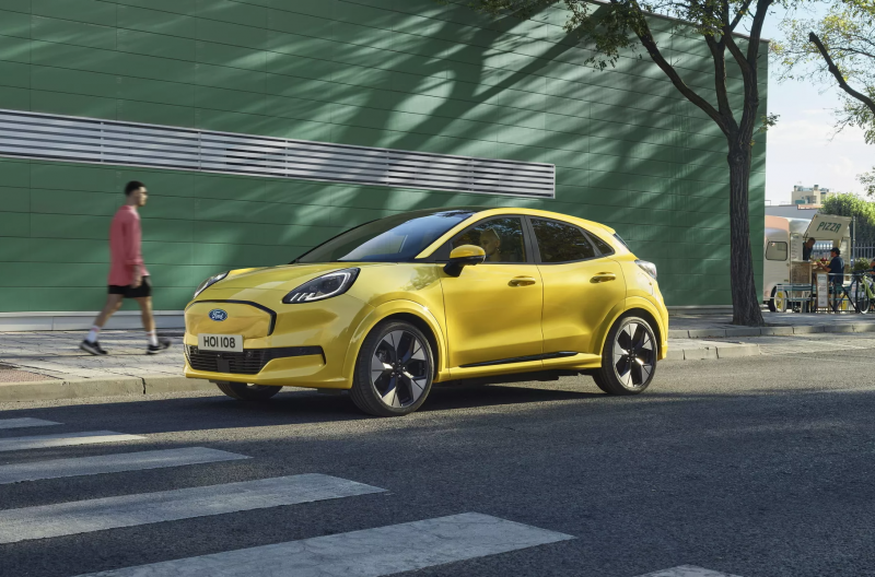 Кроссовер Ford Puma превратился в электрокар