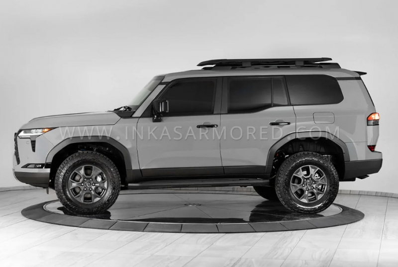 Показан первый бронированный Lexus GX нового поколения