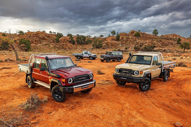 Toyota Land Cruiser 70 лишился мотора V8 на главном рынке